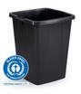 Pojemnik kwadratowy na odpady pojemność 90 litrów Durable 1800505221 czarny ECO