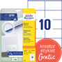 Etykiety uniwersalne Avery Zweckform 6137 samoprzylepne 105x57 mm 300 szt.
