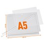 5059 19 Kieszeń informacyjna A5 wodoodporna z opaską Durable op. 5 szt.