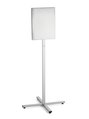 Durable 502957 Stojak podłogowy INFO STAND na zewnątrz A3 szary