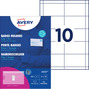 Avery 4820 Holdery na identyfikatory z klipsem i agrafką 54 x 90 mm, 50 szt. 
