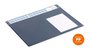 Durable 722507 Podkład na biurko 650x480mm z przezroczystą nakładką PP granatowy