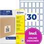 Etykiety do oznaczeń PPWR Avery L7133-30 papierowe 50x30mm 900 etykiet