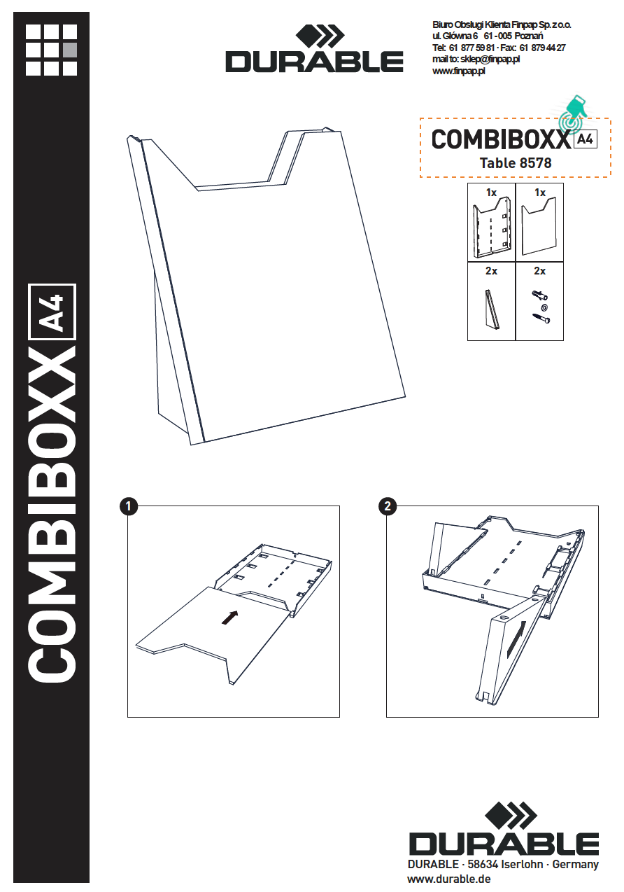 Combiboxx 8578 instrukcja montażu
